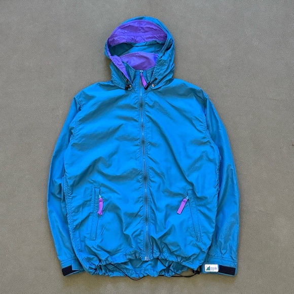 Vintage 90s MEC Full Zip Lightweight Shell Jacket - Picture 1 of 13